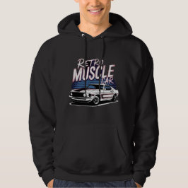 Retro-Muskel Hoodie
