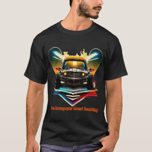 Retro-Muskelauto – Als Pferdestärken noch etwas be T-Shirt