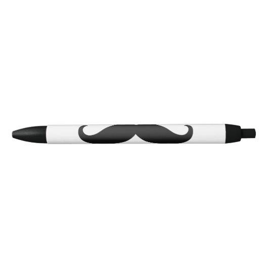 Retro Mustache Kugelschreiber (Vorderseite)