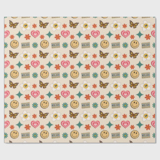 Retro-Muster 01 Geschenkpapier