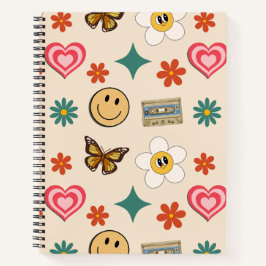 Retro-Muster 01 Notizblock