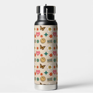 Retro-Muster 01 Trinkflasche