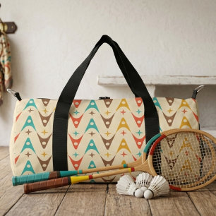 Retro-Muster 60 Vintag Duffle Bag