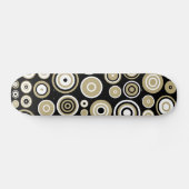 Retro-Muster Abstrakte Kunst - Skateboard (Horizontal)