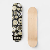 Retro-Muster Abstrakte Kunst - Skateboard (Vorderseite)