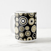 Retro-Muster Abstrakte Kunst - Tasse (Vorderseite Links)