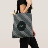 retro Muster der abstrakten Streifen Tasche (Von Nahem)