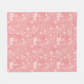 Retro-Muster Fleecedecke (Vorderseite (Horizontal))