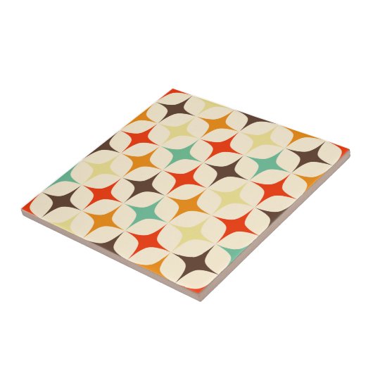 Retro-Muster Fliese (Seite)