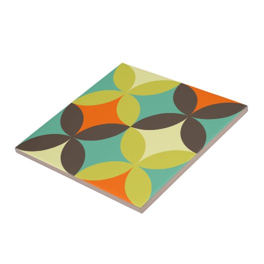 Retro-Muster Fliese (Seite)