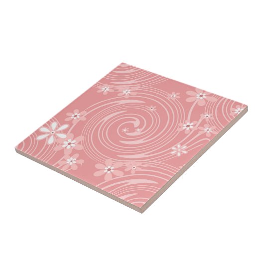 Retro-Muster Fliese (Seite)