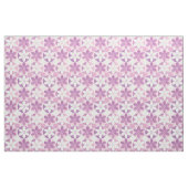 Retro-Muster für Lila Blume Stoff (Fat Quarter (45,7 x 55,9 cm))