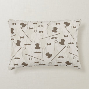 Retro Muster für Mann 2 Dekokissen