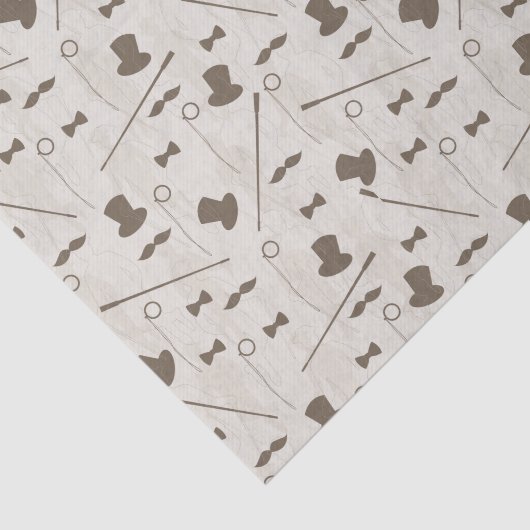 Retro Muster für Mann 2 Seidenpapier (Ausschnitt)