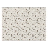 Retro Muster für Mann 2 Tischdecke (Vorderseite (Horizontal))
