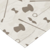 Retro Muster für Mann 2 Tischdecke (Schrägansicht)