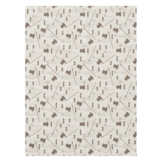 Retro Muster für Mann 2 Tischdecke (Vorderseite)