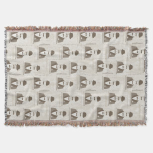 Retro Muster für Mann Decke