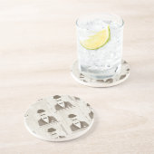 Retro Muster für Mann Getränkeuntersetzer (Seite)