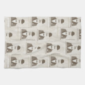 Retro Muster für Mann Handtuch (Horizontal)