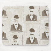 Retro Muster für Mann Mousepad (Vorne)