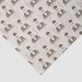 Retro Muster für Mann Seidenpapier (Ausschnitt)