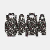 Retro-Muster für Schwermetalle Geschenkschachtel (Ungefaltet)