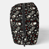 Retro-Muster für Schwermetalle Waschbeutel (Rechts)