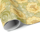 Retro-Muster Geschenkpapier (Rolleneckpunkt)