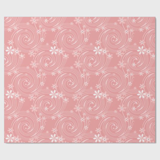 Retro-Muster Geschenkpapier (Flach)