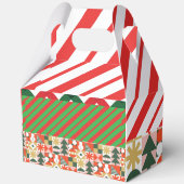 Retro-Muster Geschenkschachtel (Rückseite)