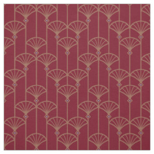 Retro-Muster im Art Deco-Stil. Stoff