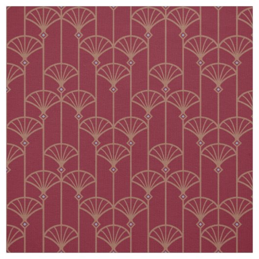 Retro-Muster im Art Deco-Stil. Stoff (Muster)
