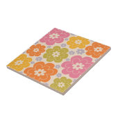 Retro-Muster im Stil der 60er Jahre Fliese (Seite)