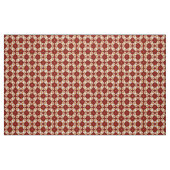 Retro-Muster in erdigen Tönen Stoff (Fat Quarter (45,7 x 55,9 cm))