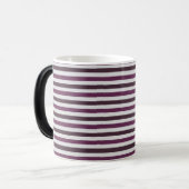 Retro-Muster Kaffee-Tasse Verwandlungstasse (Vorderseite Links)