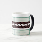 Retro-Muster Kaffee-Tasse Verwandlungstasse (VorderseiteRechts)