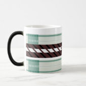 Retro-Muster Kaffee-Tasse Verwandlungstasse (Links)