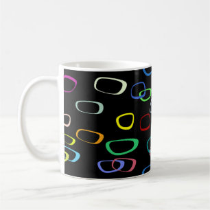 Retro-Muster Kaffeetasse