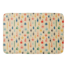 Retro Muster Mitte des Jahrhunderts mit Weihnachts