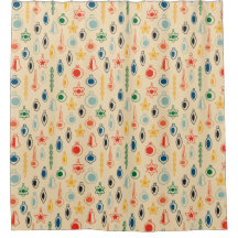 Retro Muster Mitte des Jahrhunderts mit Weihnachts