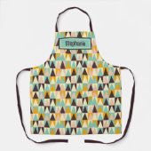 Retro-Muster Mitte des Jahrhunderts Schürze (Vorderseite)