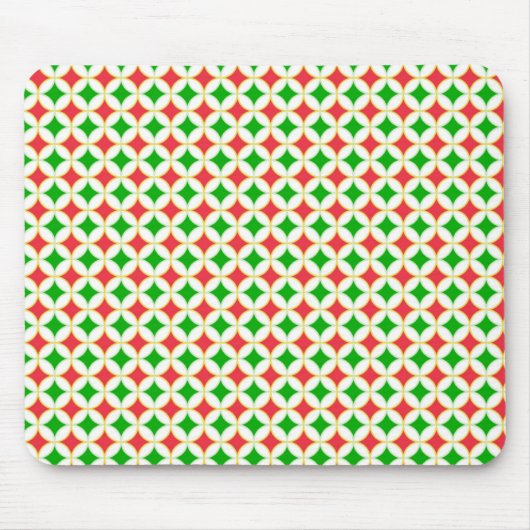 Retro-Muster Mousepad (Vorne)