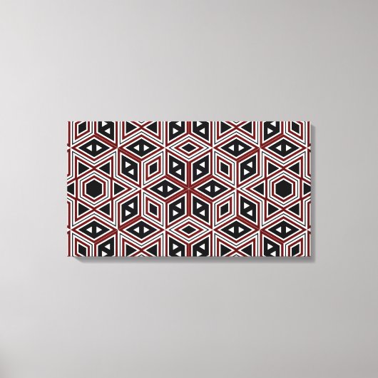 Retro-Muster Nahtlose Leinwand Nr. 2 (Vorderseite)