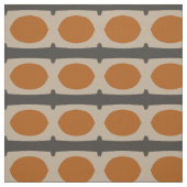 Retro-Muster orange Stoff (Muster)