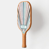 Retro-Muster Pickleball Schläger (Links)