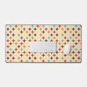 Retro-Muster Schreibtischunterlage (Tastatur & Maus)