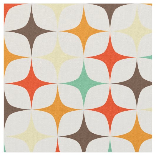 Retro-Muster Stoff (Nahaufnahme)