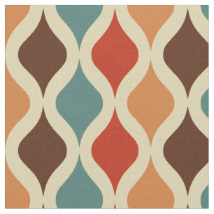 Retro-Muster Stoff