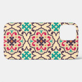 Retro-Muster: Tapete, Textildesign Case-Mate iPhone Hülle (Rückseite (Horizontal))